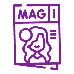 Design of Magazines and Annual Reports.